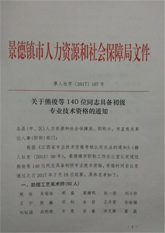 恭喜古鎮(zhèn)公司六名員工成功評(píng)定助理工程師職稱(chēng)稱(chēng)號(hào)