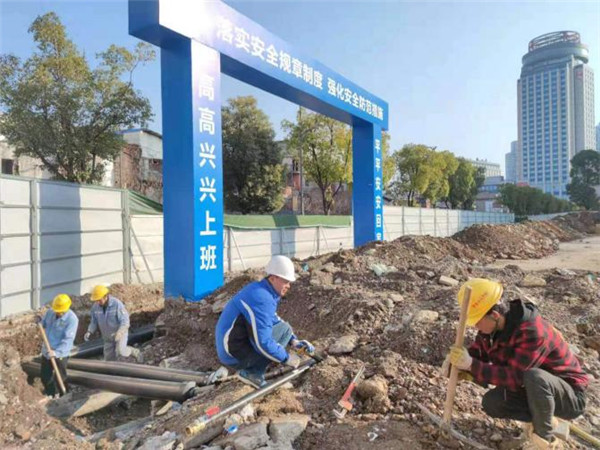 好消息！戴家弄南側停車場燃氣管道遷改工程順利完工